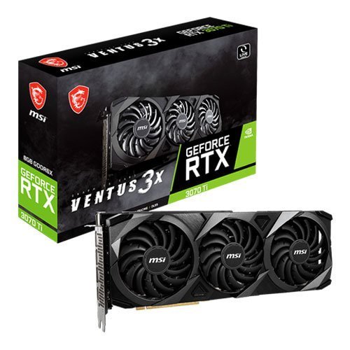 MSI GeForce RTX 3070 Ti Ventus 3X OC 8GB GDDR6X Graphics Card