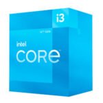 Intel Core I3-12100 Processor 12MB Cache, 3.30GHz Up To 4.30 GHz (8 Threads, 4 Cores) Desktop Processor (3Y)
