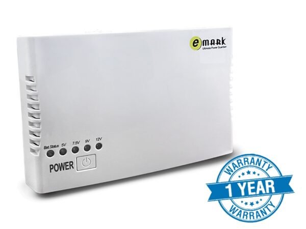 EMARK MINI DC ROUTER UPS GM4 (PORTABLE/MINI UPS)(POWER BAKUP) (1Y)