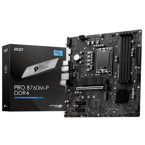 MSI PRO B760M P DDR4 MOTHERBOARD - BaduDeal