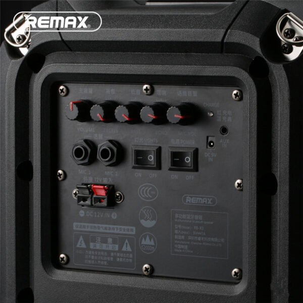 Remax X3 Outdoor Karaoke Speaker Mic - Image 4