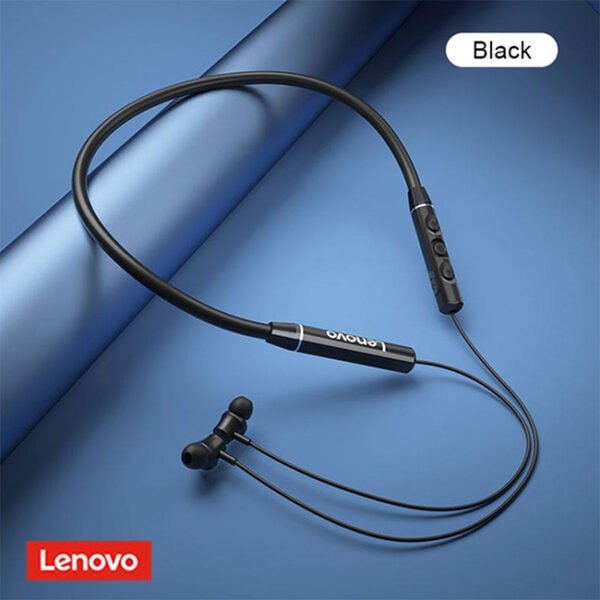 Lenovo QE03 Bluetooth Neckband Earphones - Image 4