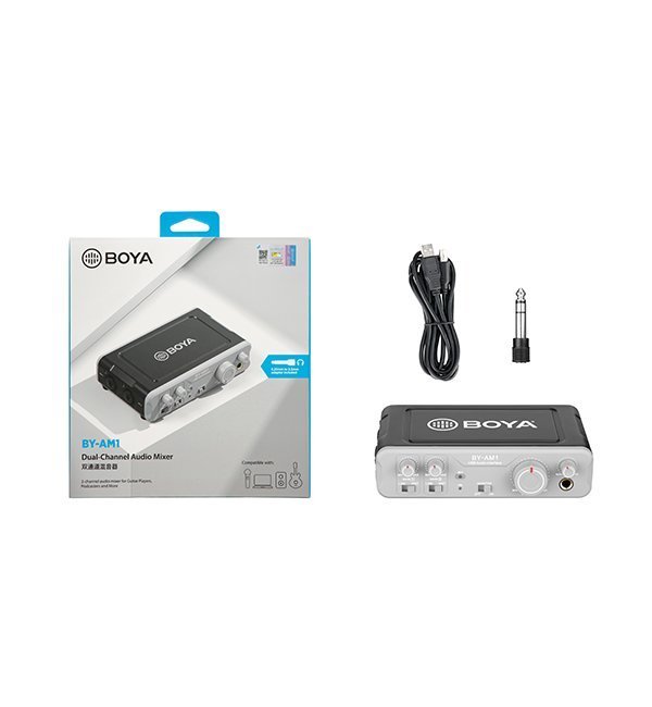 BOYA BY-AM1 Audio Mixer - Image 5
