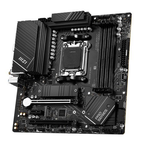 MSI Pro B650M-A (Wi-Fi) DDR5 Motherboard (3Y) - Image 2