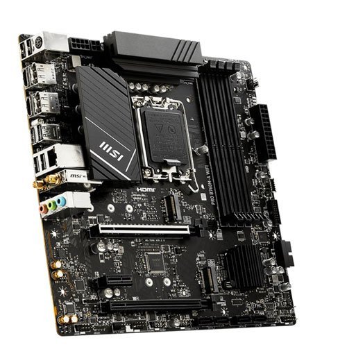 MSI Pro B760M-A (WIFI) DDR5 Motherboard (3Y) - BaduDeal