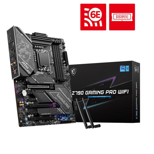 MSI Z790 GAMING PRO (WIFI) DDR5 MOTHERBOARD (3Y)