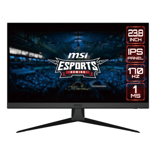 MSI G2422 23.8' INCH 170HZ 1MS AMD FREESYNC FHD IPS ULTRA SLIM E-SPORTS GAMING MONITOR (3Y)