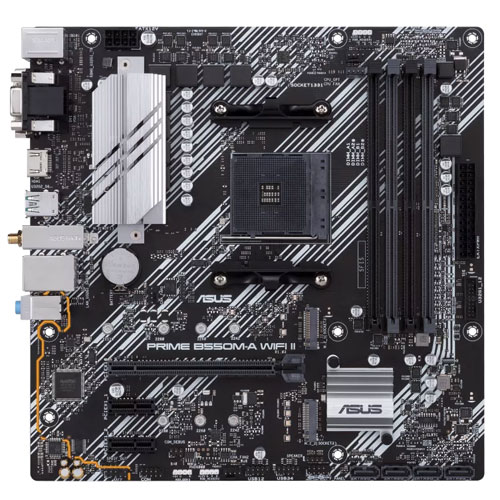 ASUS PRIME-B550M-A (WI-FI) II DDR4 MOTHERBOARD (3Y) - Image 2