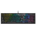 CORSAIR K60 RGB PRO MECHANICAL GAMING KEYBOARD CHERRY VIOLA BLACK (1Y)