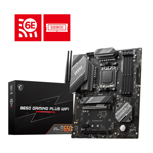 Msi B650 Gaming Plus Wi Fi Ddr5 Motherboard 3y Badudeal