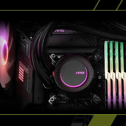 MSI MAG CORELIQUID ARGB E360 360MM CPU LIQUID COOLER (3Y) - Image 3