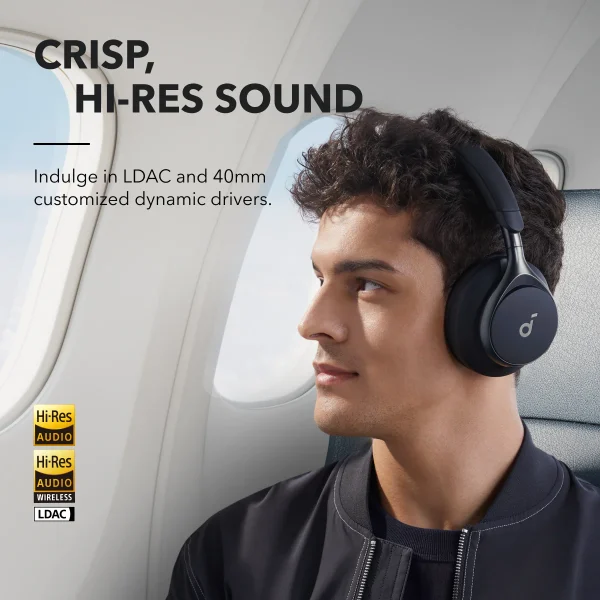 Anker Space One - Active Noise Cancelling Headphones (6M) - Image 2