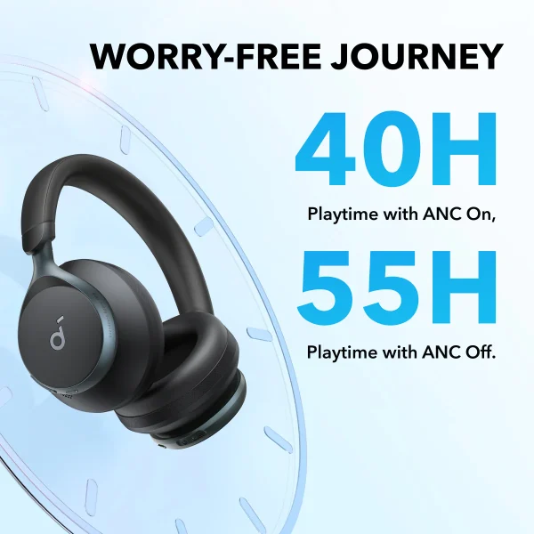 Anker Space One - Active Noise Cancelling Headphones (6M) - Image 3