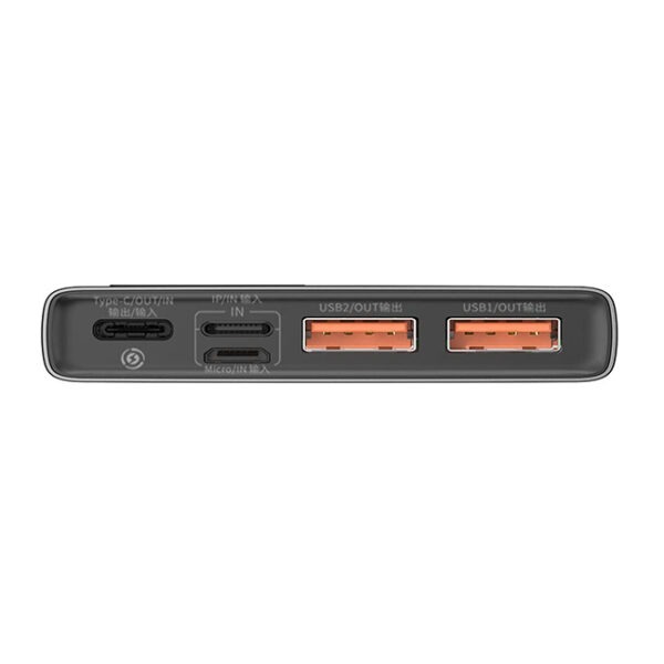 Baseus 10000mAh 22.5W Adaman Metal Digital Display Quick Charge Power Bank - Image 4