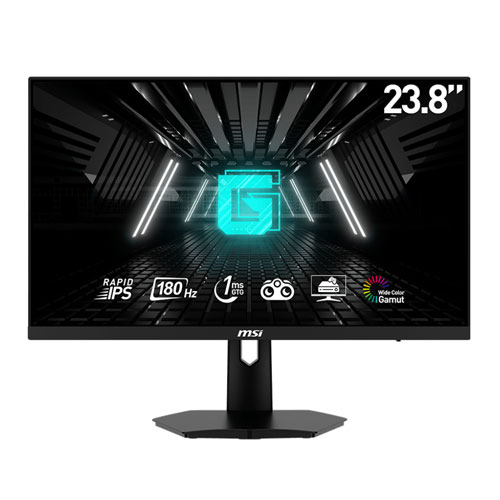 MSI G244F E2 23.8' INCH FHD 180HZ RAPID IPS 1MS ADAPTIVE SYNC GAMING MONITOR (3Y)