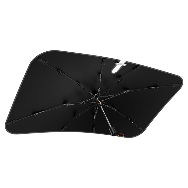 Baseus Small CoolRide Doubled-Layered Windshield Sun Shade Umbrella Pro - Cluster Black - Image 3