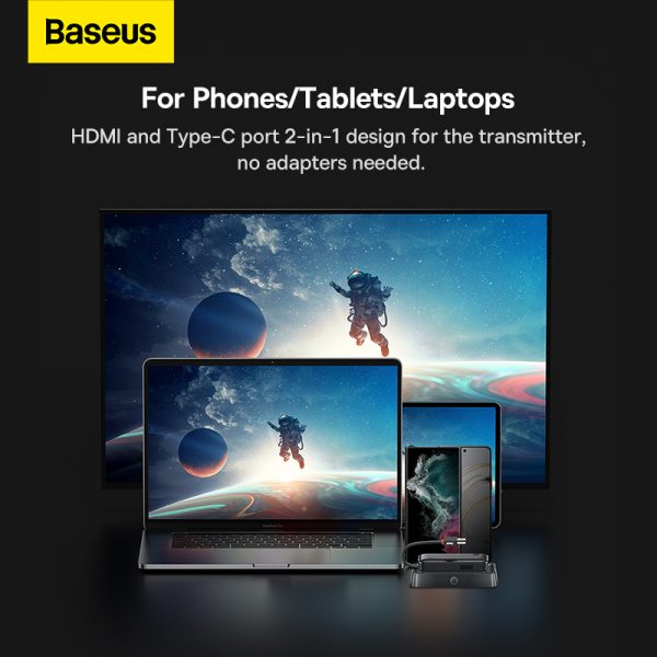 Baseus Transmitter and Receiver for Wireless HDMI 4K 30Hz (6M) - Image 3