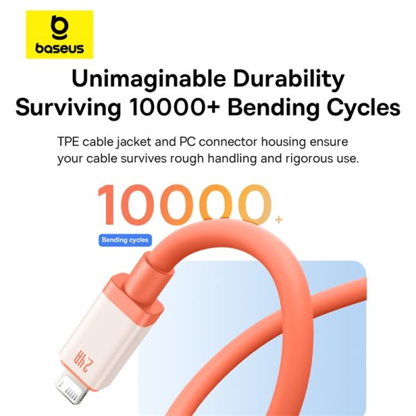 Baseus 0℃ Series 1m USB to Lightning Fast Charging Data Cable