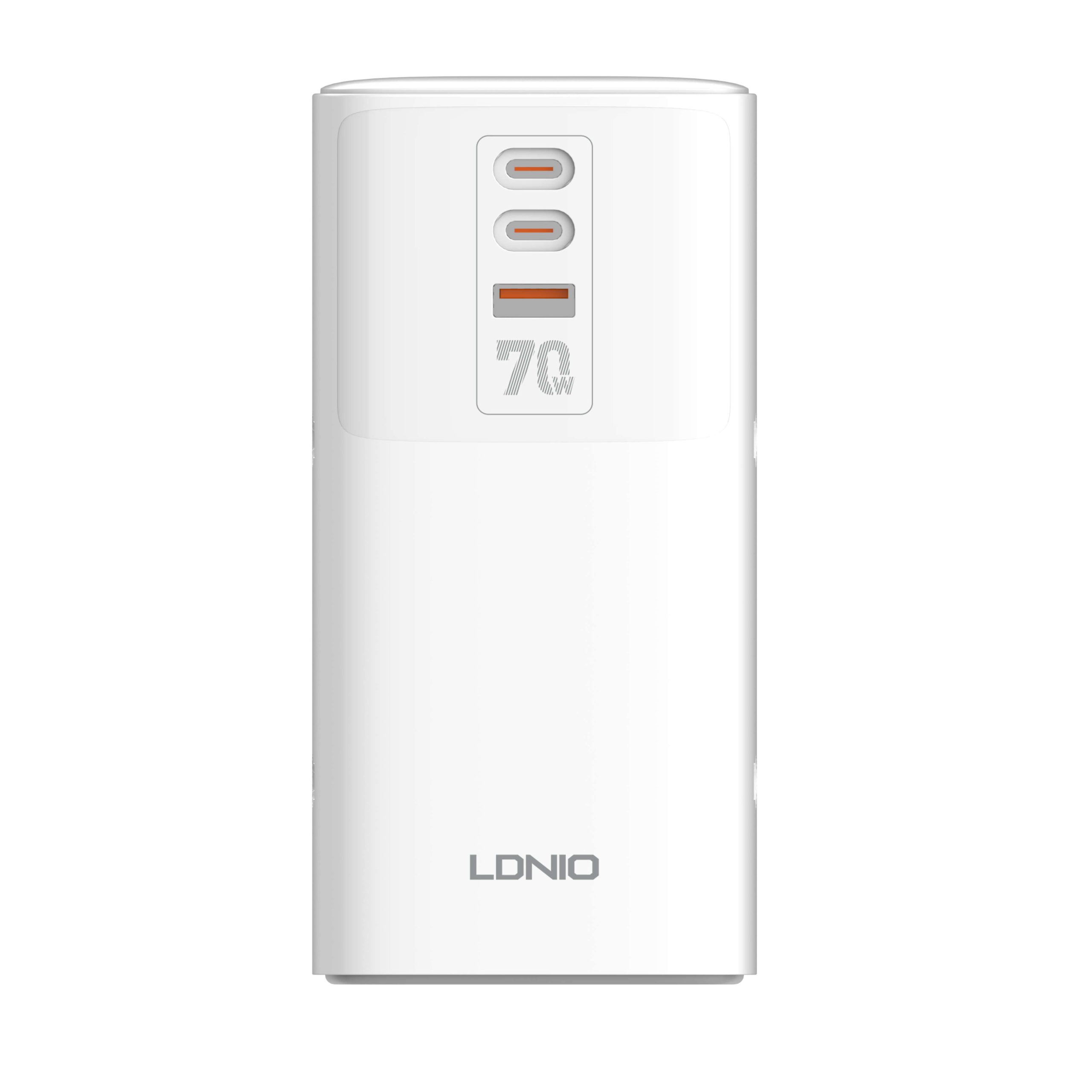LDNIO SC4383 70W PD Multifunction Charger Power Strip with USB Ports Type C 200cm Extension Socket Power Cord (6M) - Image 2