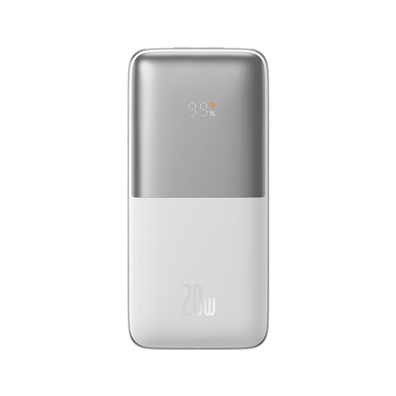 Baseus Bipow Pro Digital Display Power Bank 10000mah 20W White