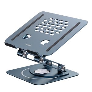Baseus UltraStable Pro Series 360 Rotatable and Foldable Laptop Stand (Three-Fold Version) Space Grey – B10059900811-01