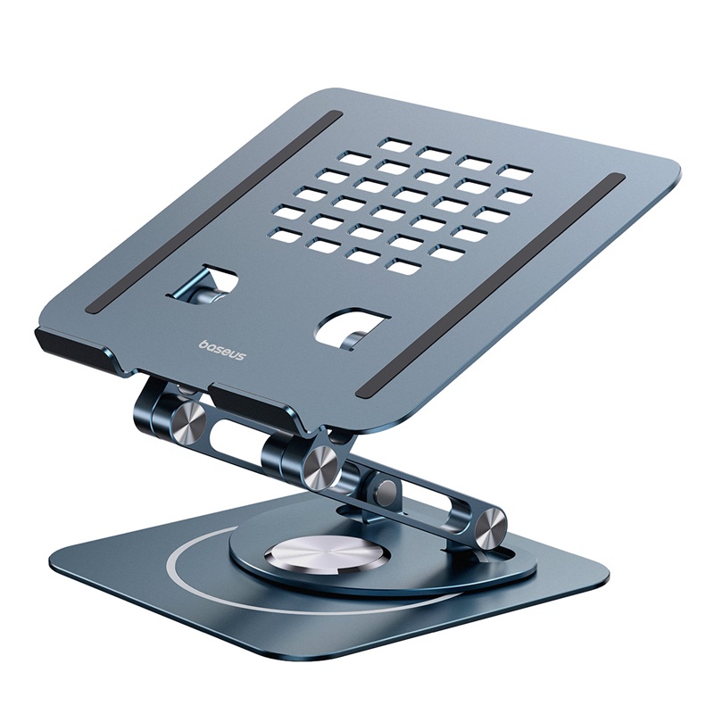 Baseus UltraStable Pro Series 360 Rotatable and Foldable Laptop Stand (Three-Fold Version) Space Grey – B10059900811-01