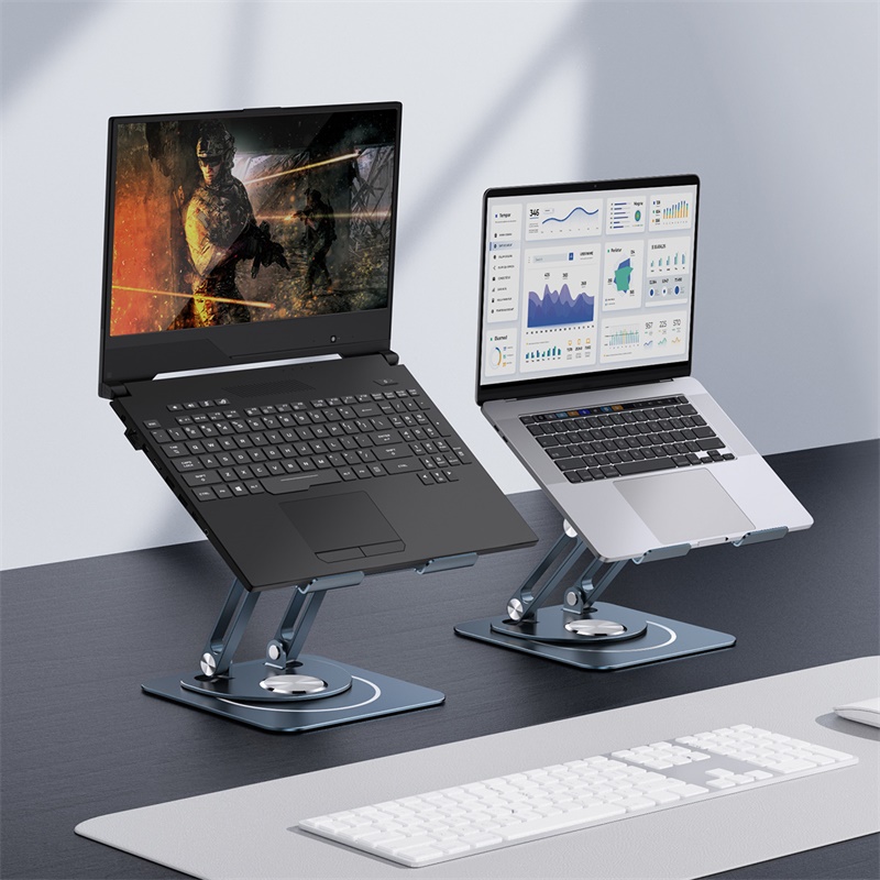 Baseus UltraStable Pro Series 360 Rotatable and Foldable Laptop Stand (Three-Fold Version) – B10059900811-01 - Image 3