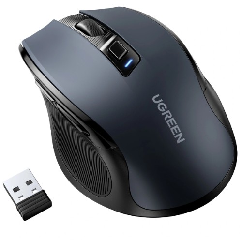 UGREEN ERGONOMIC WIRELESS MOUSE 2.4G 4000DPI Silence Design - 90545